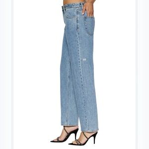 Ksubi Playback Rewerked Light Blue Straight Leg Jeans